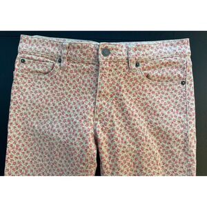 Ralph Lauren Denim & Supply Jeans Womens 28 Floral Ankle‎ Zip Low-Rise Denim